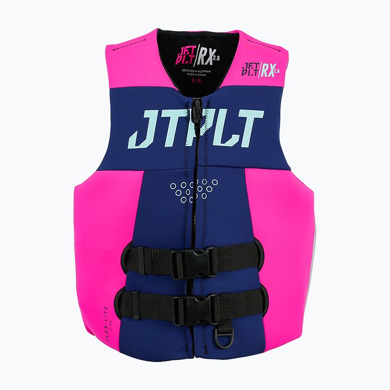 Damen Jetpilot RX Neo marineblau und rosa Belay Weste 2104601 5