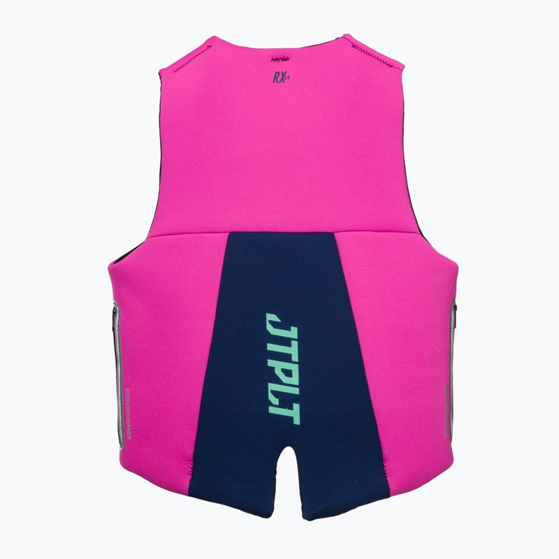 Damen Jetpilot RX Neo marineblau und rosa Belay Weste 2104601 2