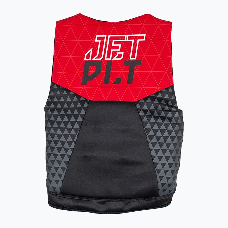 Jetpilot Cause Youth Neo rote Kindersicherheitsweste 2