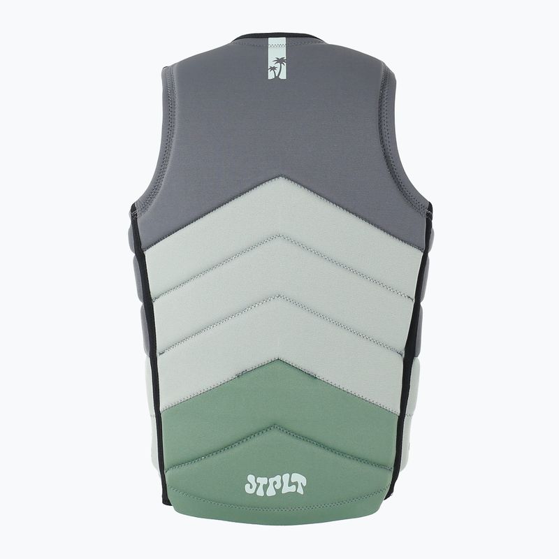 Herren Jetpilot Busty X1 F/E Weste anthrazit 2
