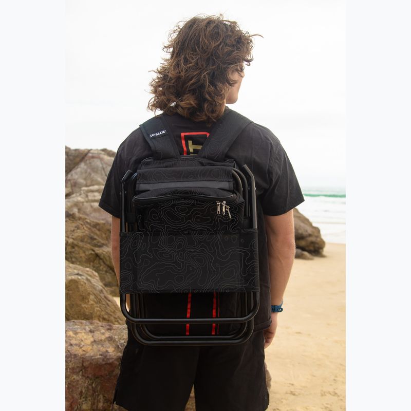 Rucksack mit Sitzgelegenheit Jetpilot Back Rest Chilled Seat Bag black 2