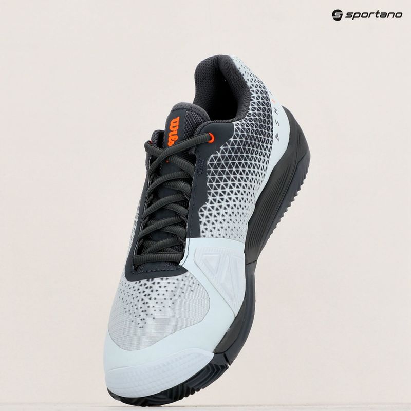 Wilson Rush Pro 4.0 Shift Clay ballad blau/ebony/orange tiger Herren Tennisschuhe 9