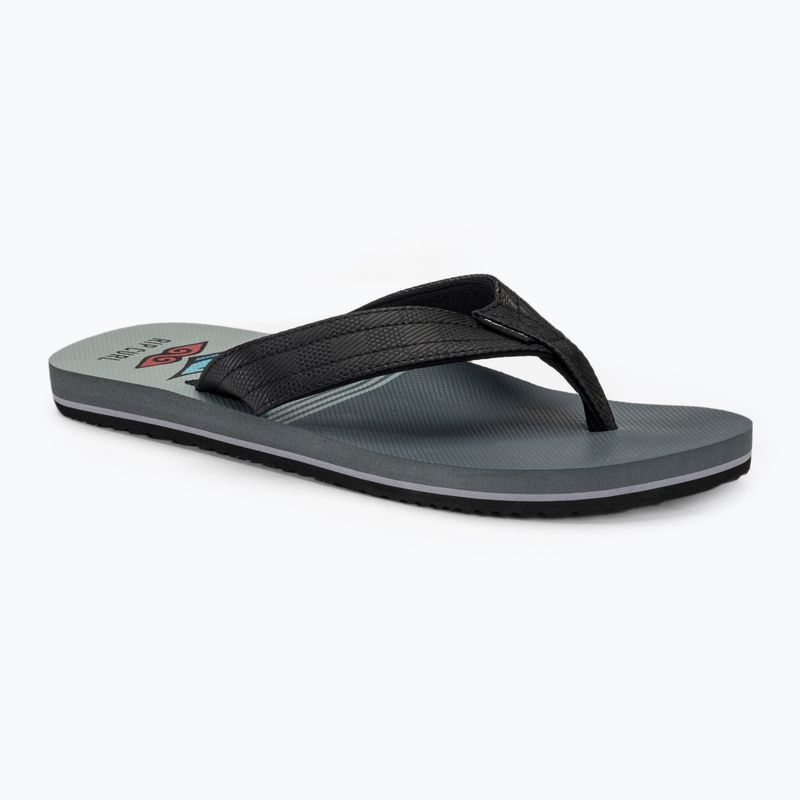 Flip-Flops Herren Rip Curl Ripper Open Toe black/grey