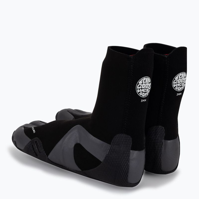 Rip Curl Dawn Patrol S/Zehe 90 3mm schwarz WBO7AD Herrenschuhe aus Neopren 3