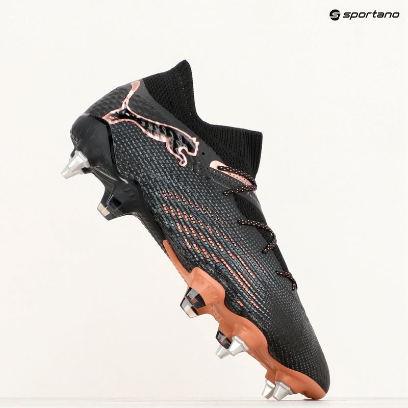 PUMA Future 7 Ultimate MxSG Fußballschuhe puma schwarz/kupfer rose 9