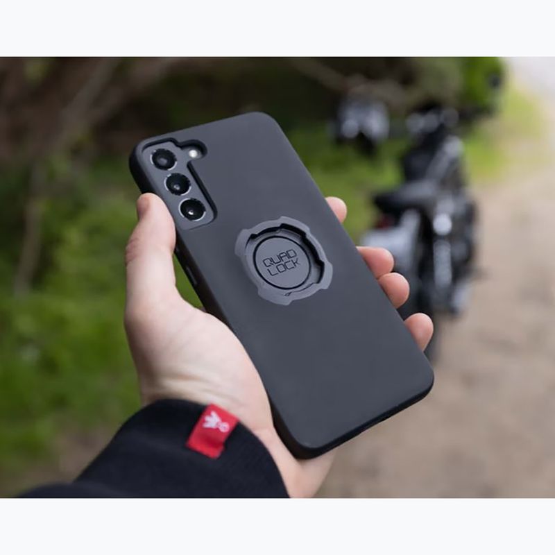 Handyhülle Quad Lock Mag Case Samsung Galaxy S25 Edge black 2