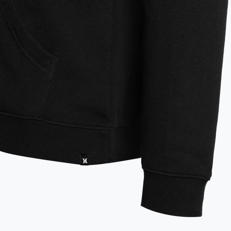 Hurley Herren Sweatshirt O&O Solid Core schwarz 4