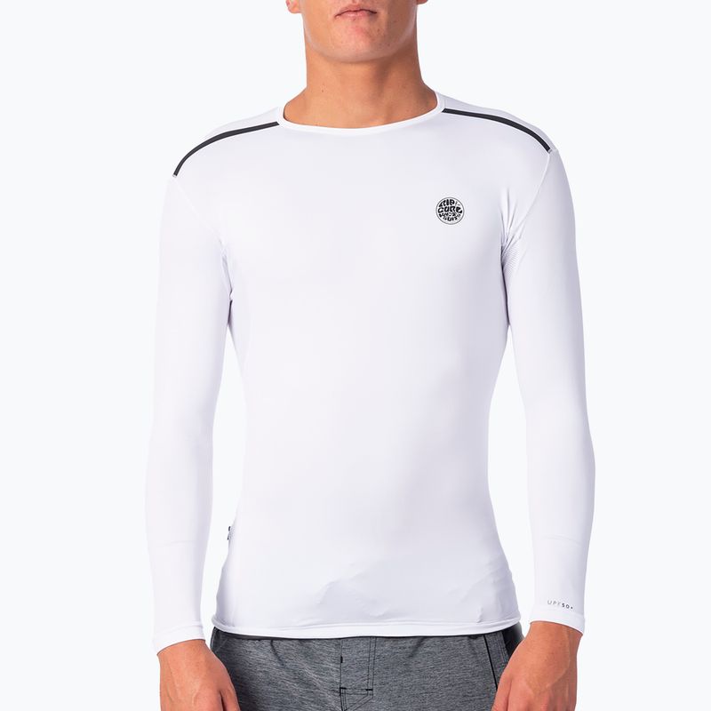 Herren Rip Curl Tech Bomb Badeshirt weiß WLY7JM
