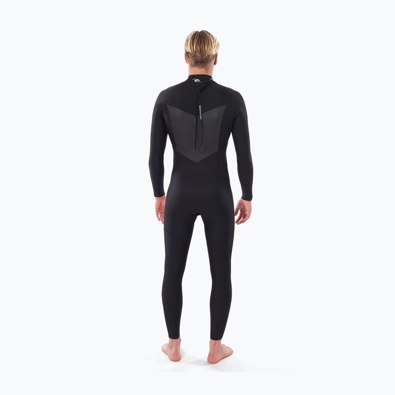 Herren Rip Curl Dawn Patrol 5/3mm Schwimmen Schaum schwarz WSM9FM 2