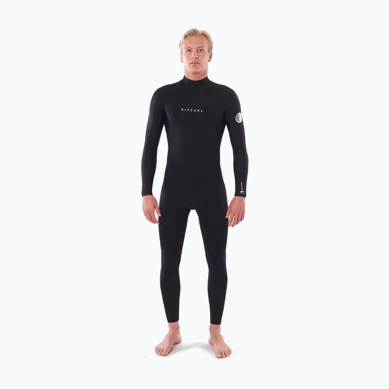 Herren Rip Curl Dawn Patrol 5/3mm Schwimmen Schaum schwarz WSM9FM 3