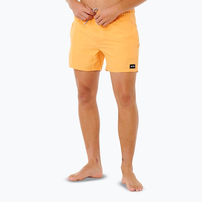 Herren-Badeshorts Rip Curl Offset Volley bright orange