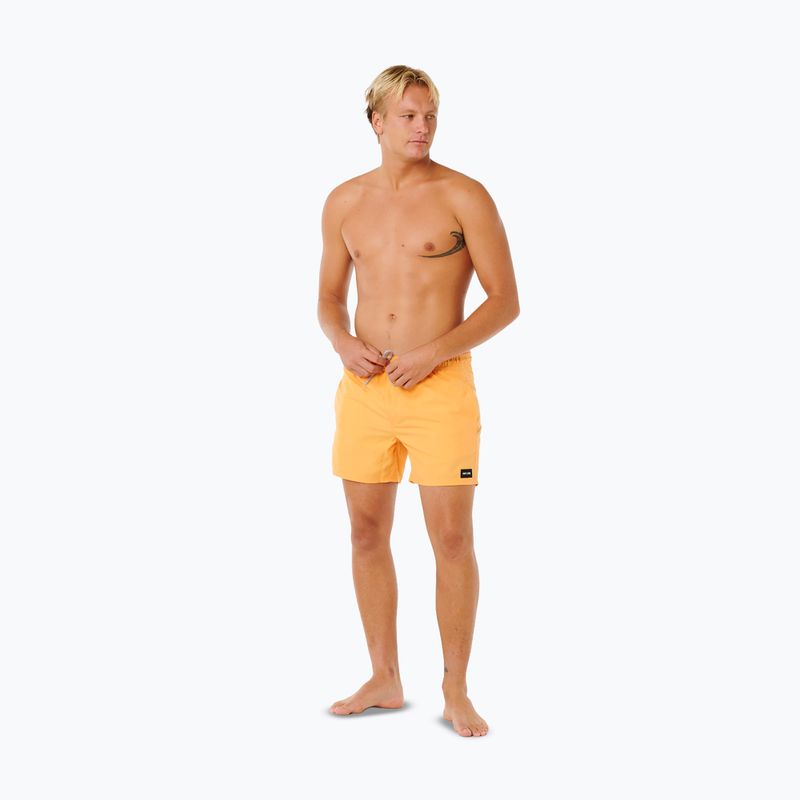 Herren-Badeshorts Rip Curl Offset Volley bright orange 2