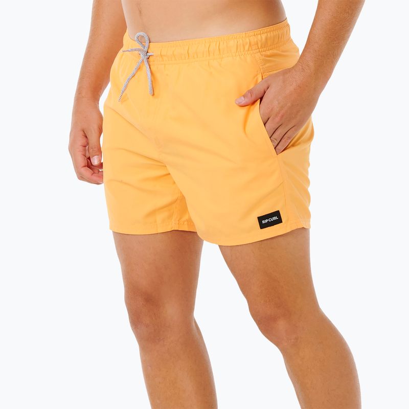 Herren-Badeshorts Rip Curl Offset Volley bright orange 4