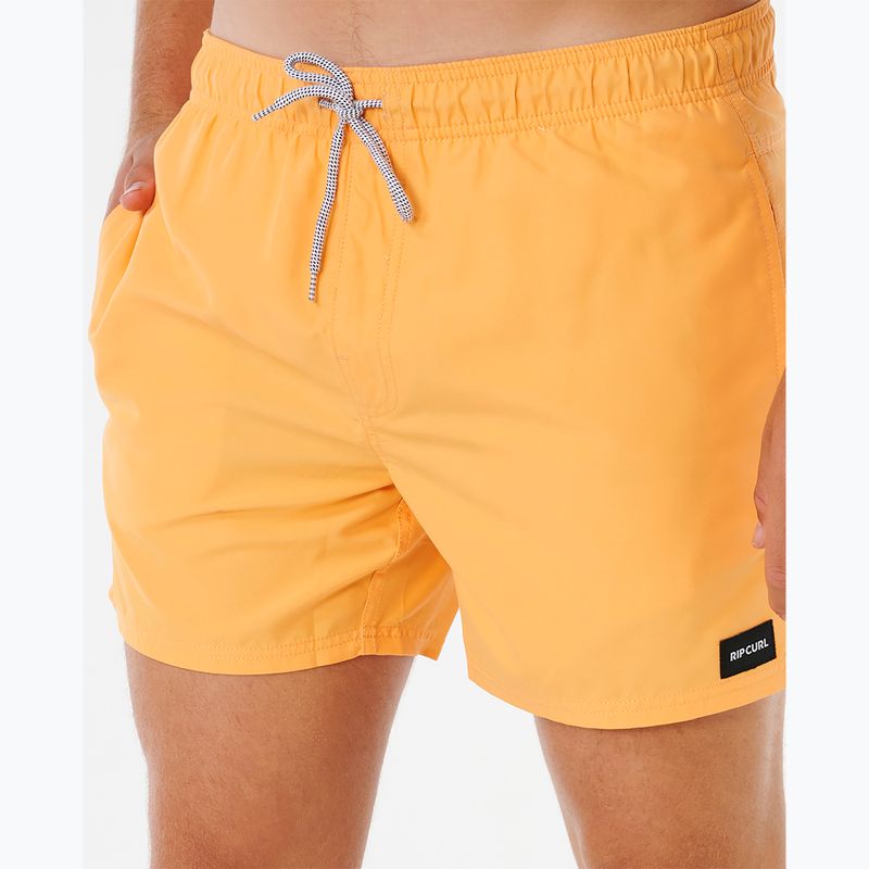 Herren-Badeshorts Rip Curl Offset Volley bright orange 5