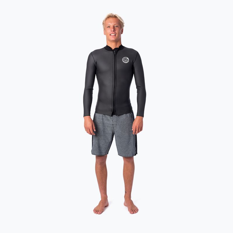 Rip Curl Dawn Patrol Herren Neopren-T-Shirt 1 5m schwarz WVE9MM