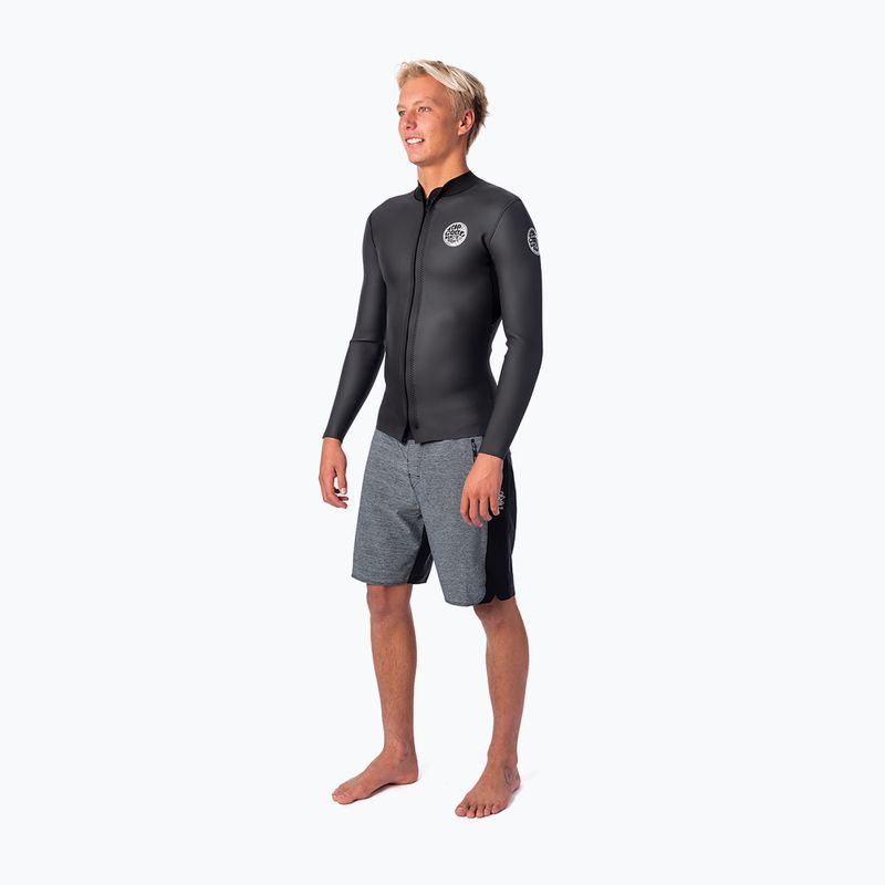 Rip Curl Dawn Patrol Herren Neopren-T-Shirt 1 5m schwarz WVE9MM 2