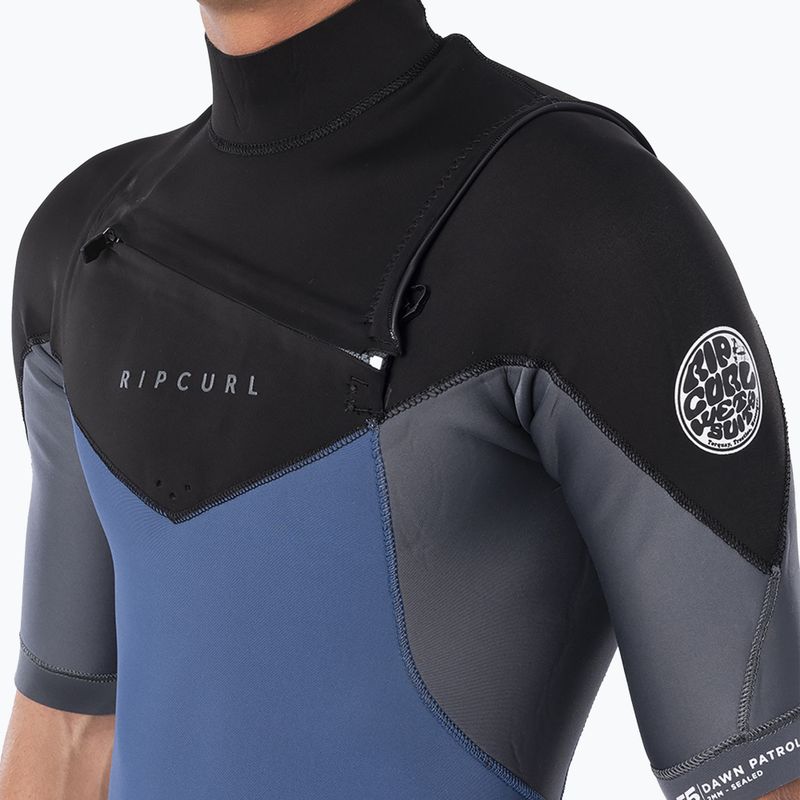 Neoprenanzug Herren Rip Curl Dawn Patrol Perf 2/2 mm blau WSM9YM 3