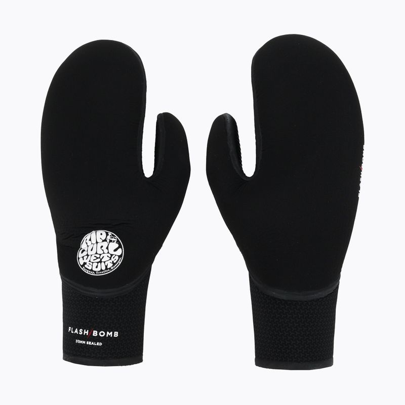 Rip Curl Flashbomb 90 7/5mm Herren Neopren Handschuhe schwarz WGLYFF 3