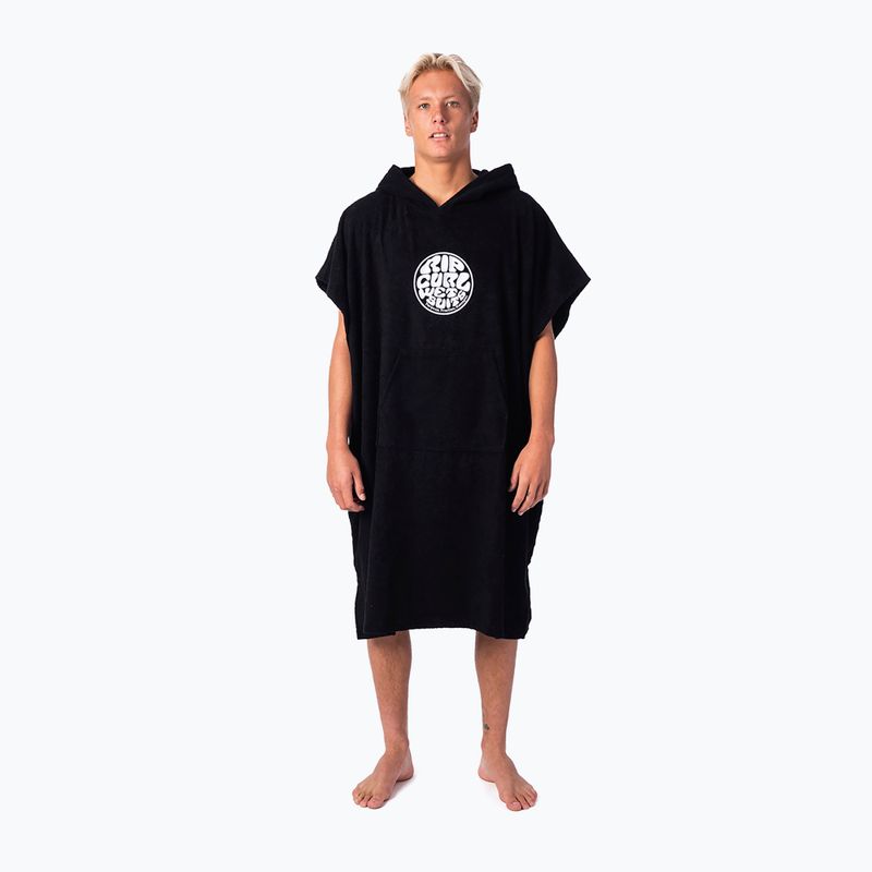 Rip Curl Icons Herren Poncho schwarz CTWCE1
