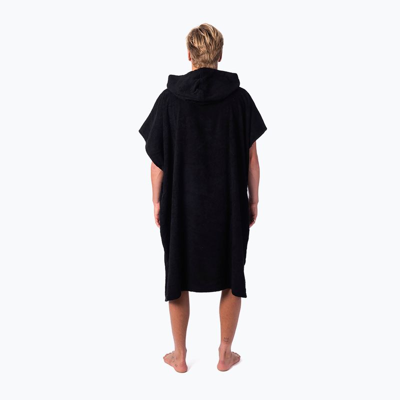 Rip Curl Icons Herren Poncho schwarz CTWCE1 2