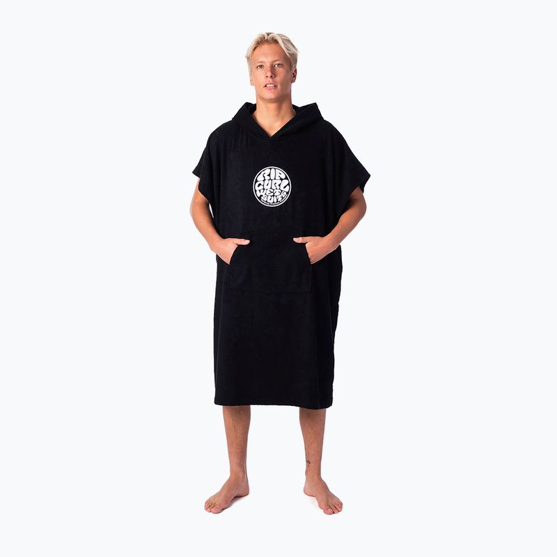 Rip Curl Icons Herren Poncho schwarz CTWCE1 3