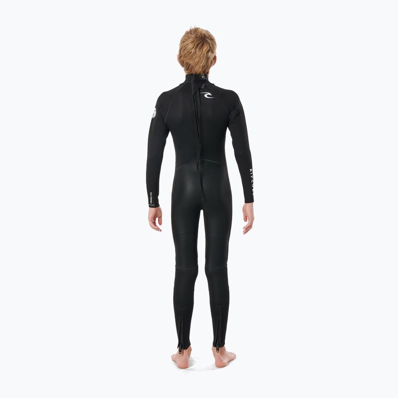 Rip Curl Freelite 3/2 mm Kinder Schwimmen Schaum schwarz WF203J 2