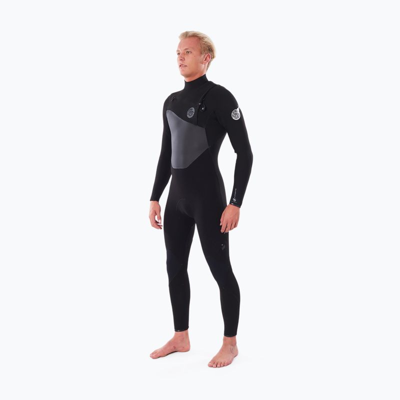 Rip Curl Flashbomb Herren 4/3 mm schwarz/grau Neoprenanzug WSTYNF 2