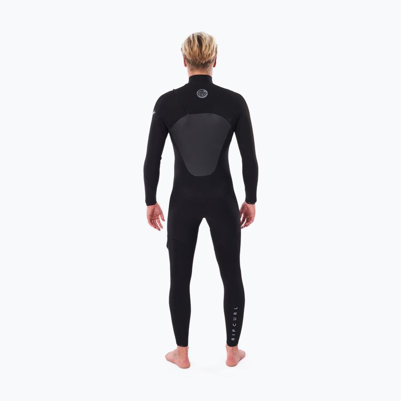 Rip Curl Flashbomb Herren 4/3 mm schwarz/grau Neoprenanzug WSTYNF 3