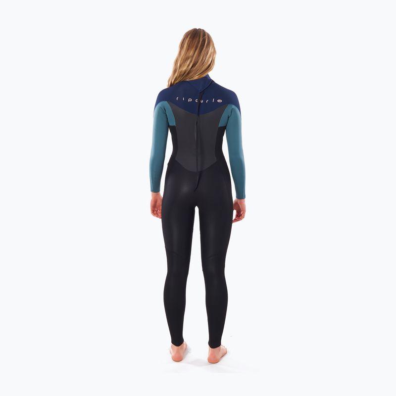 Damen Rip Curl Omega 4/3mm Schwimmen Schaum schwarz WSM9CW 3