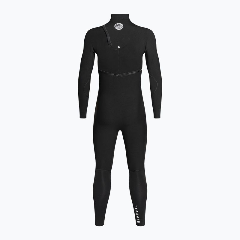 Herren Rip Curl E Bomb 5/3 mm Schwimmschaum Schwarz WSMYPE 3