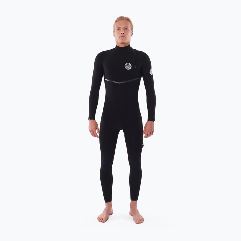 Herren Rip Curl E Bomb 5/3 mm Schwimmschaum Schwarz WSMYPE 8