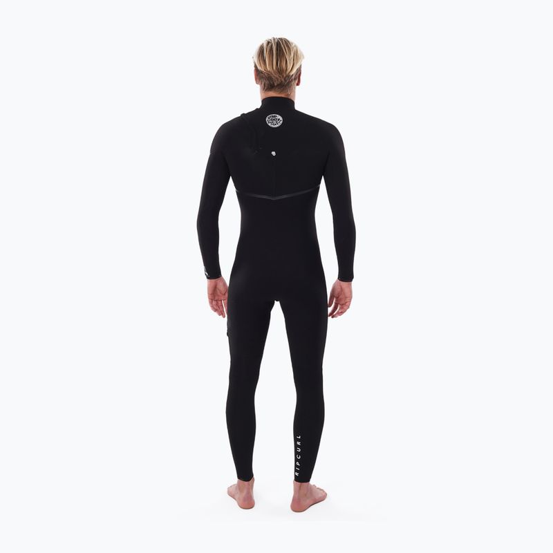 Herren Rip Curl E Bomb 5/3 mm Schwimmschaum Schwarz WSMYPE 10