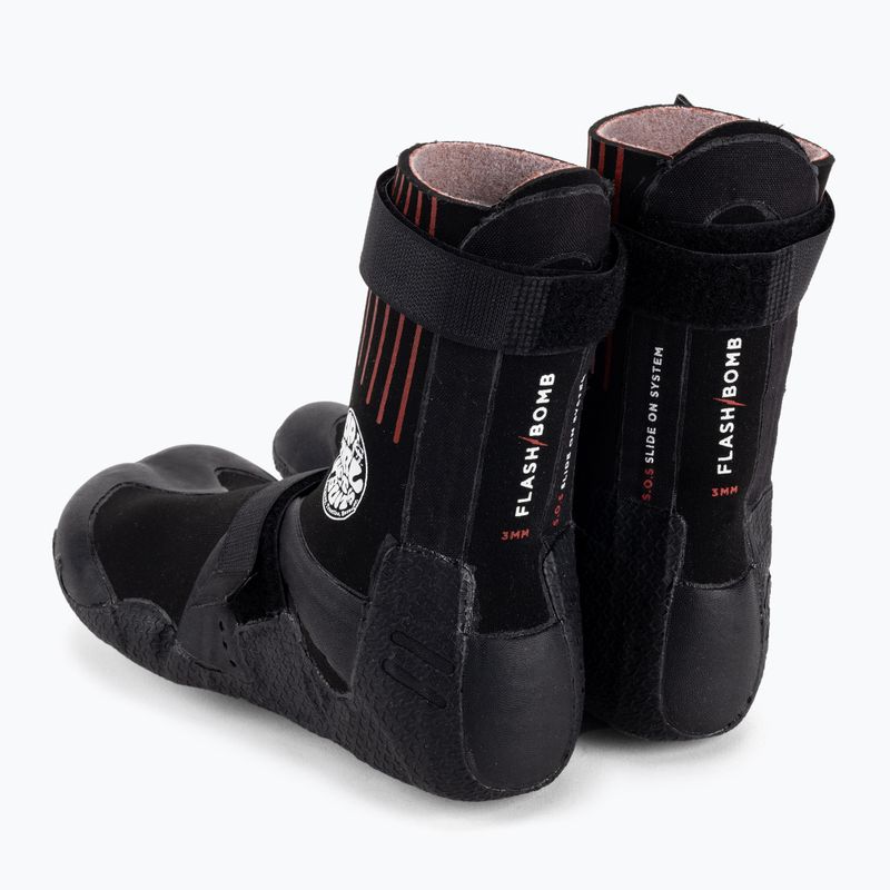 Herren Rip Curl Flashbomb Hid.Split/Toe 90 Neoprenschuhe 3mm schwarz WBOYHF 3