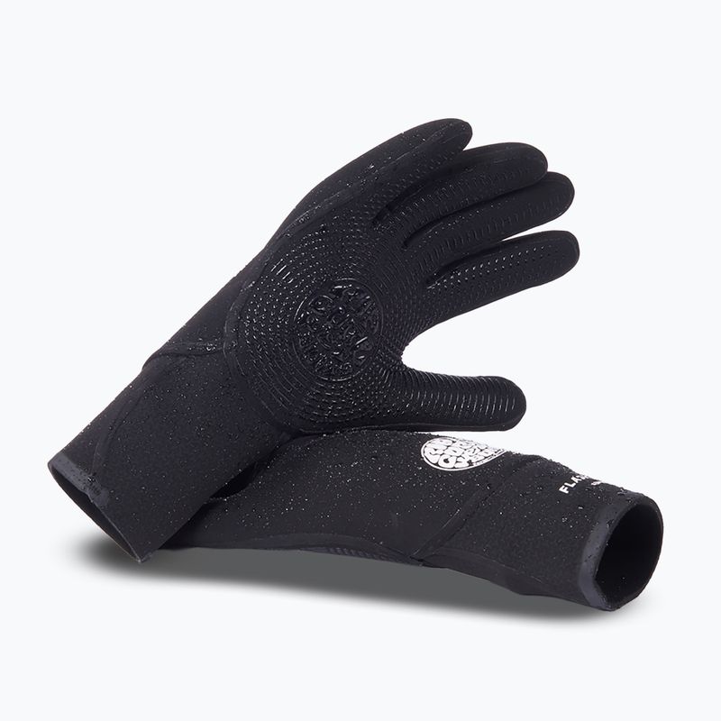 Neoprenhandschuhe Rip Curl Flashbomb 5/3 mm 5 Finger black