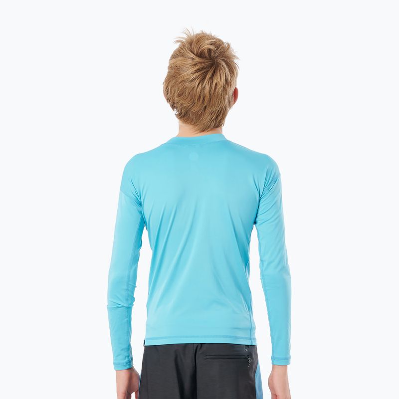 Rip Curl Corp Kinder-Schwimm-Shirt blau WLY3EB 2