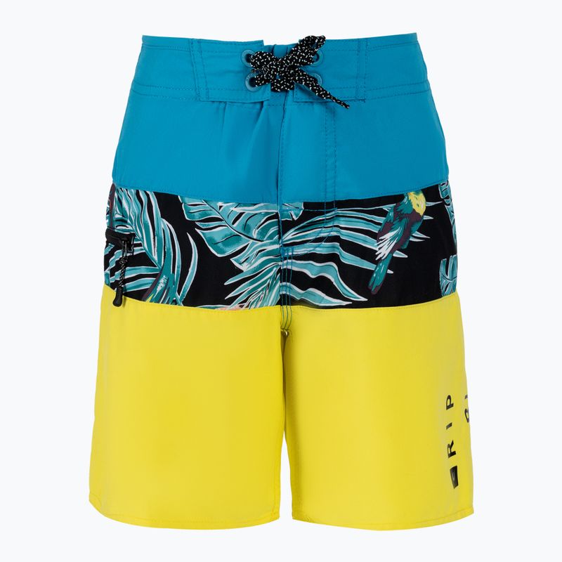 Kinder Badehose Rip Curl Undertow blau-gelb KBOGI4