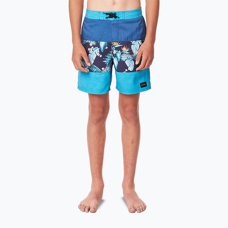 Rip Curl Kinder-Badeshorts Undertow Semi-Elasticated blau KBOGS4