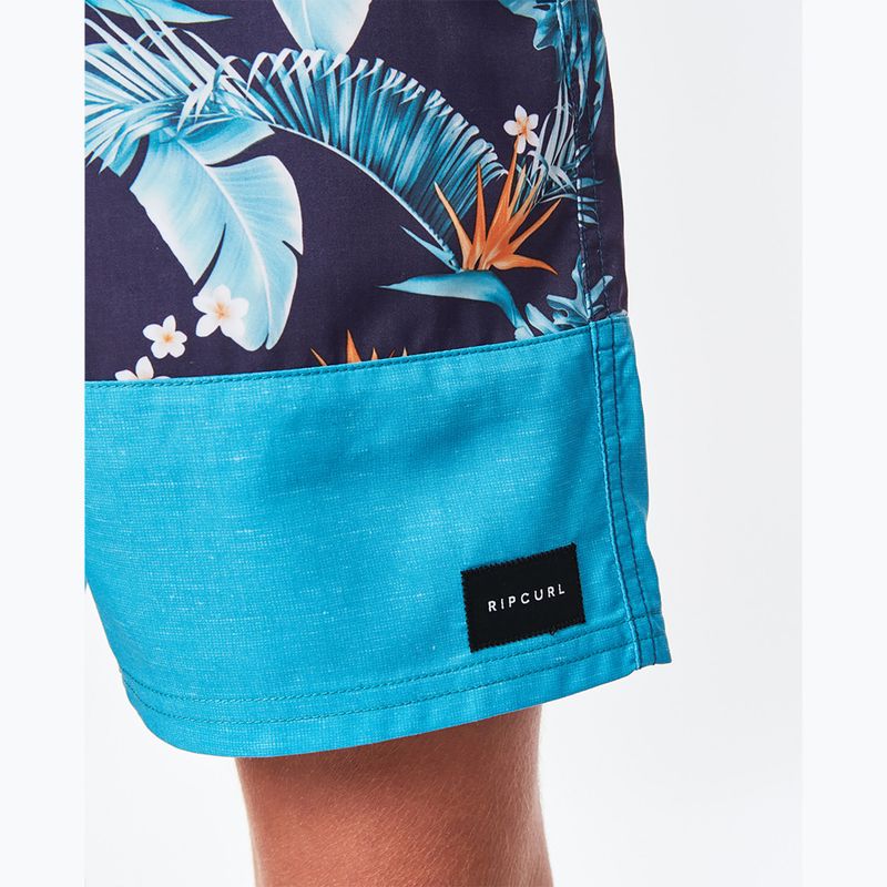 Rip Curl Kinder-Badeshorts Undertow Semi-Elasticated blau KBOGS4 8