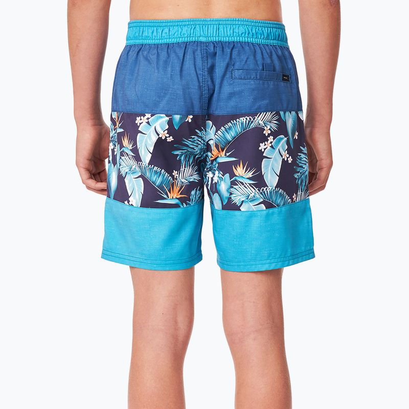 Rip Curl Kinder-Badeshorts Undertow Semi-Elasticated blau KBOGS4 3