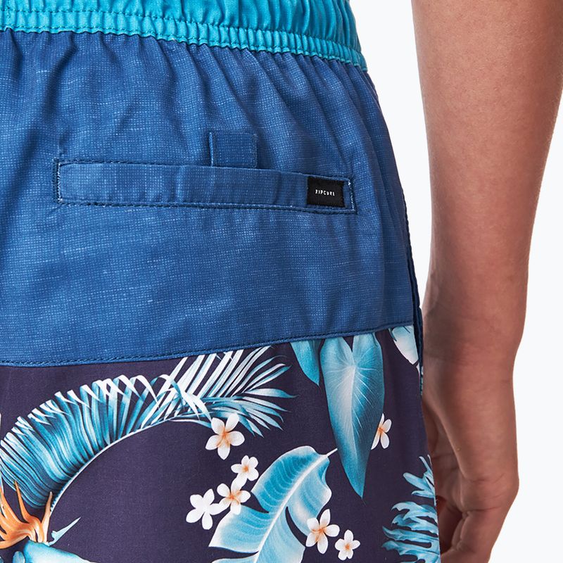 Rip Curl Kinder-Badeshorts Undertow Semi-Elasticated blau KBOGS4 5