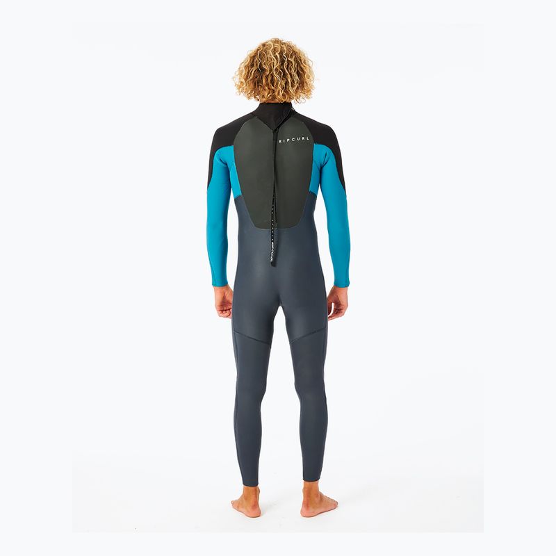 Neoprenanzug Herren Rip Curl Omega 5/3 mm GB B/Zip 7 grau-blau 113MFS 2