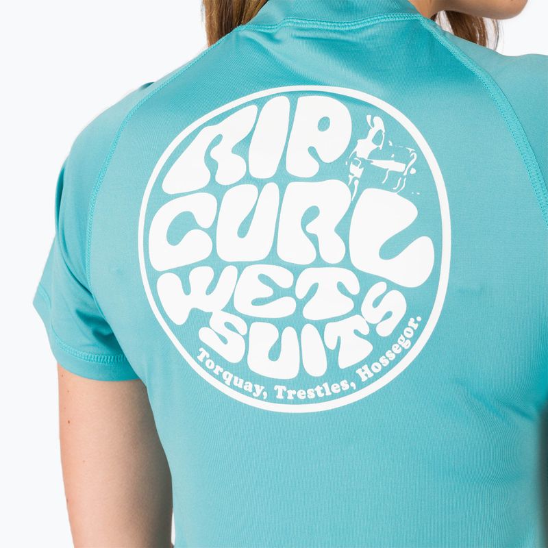 Rip Curl Icon Damen Schwimmen Shirt blau 122WRV 5