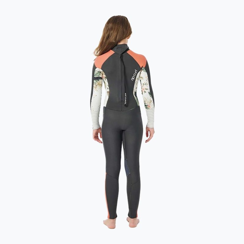 Rip Curl Dawn Patrol Kinder Schwimmen Schaum 3/2 mm schwarz WSM8EJ 7