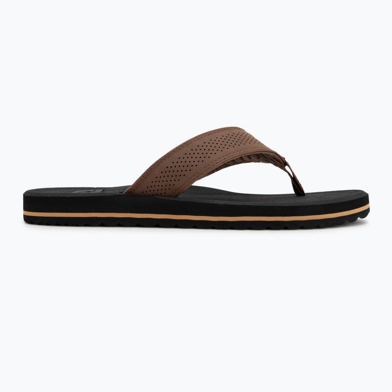 Herren Flip-Flops Rip Curl Chiba Open Toe brown/black 2