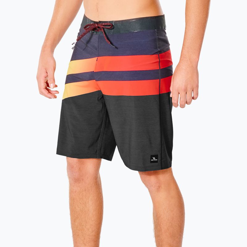 Rip Curl Mirage Revert Ultimate 20  Herren Badeshorts schwarz und rot CBOPY9 2