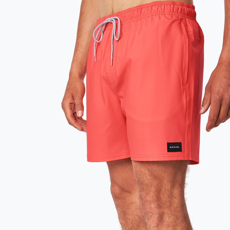 Herren Rip Curl Daily Volley Badeshorts 4870 rot CBOVE4 2