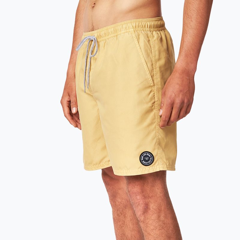 Herren Rip Curl Easy Living 16  Volley Schwimmshorts gelb CBOVF4 2