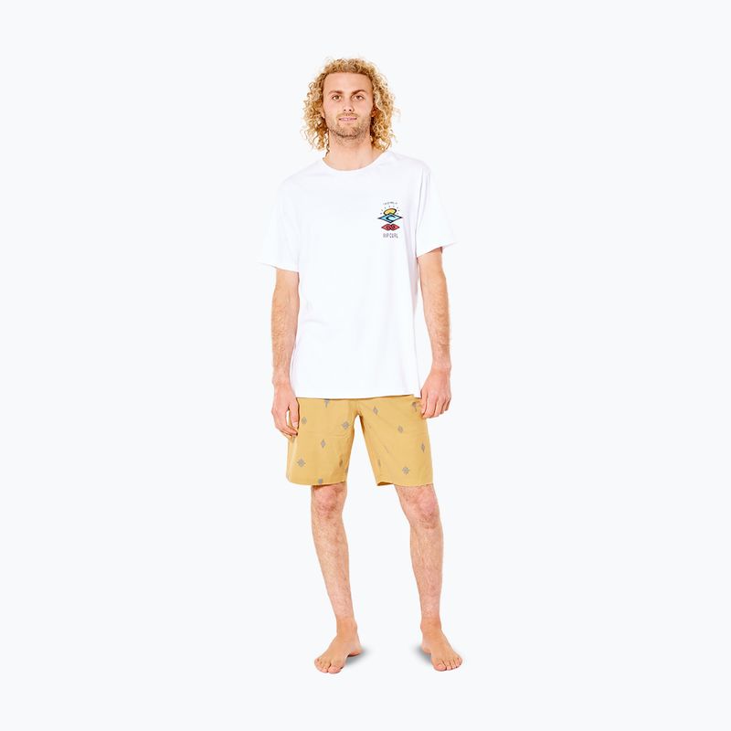 Rip Curl Boardwalk Salzwasser Kultur Männer schwimmen Shorts gelb CWADN9 2