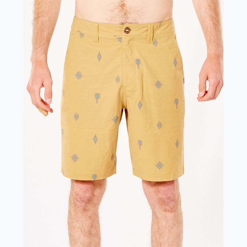 Rip Curl Boardwalk Salzwasser Kultur Männer schwimmen Shorts gelb CWADN9 4