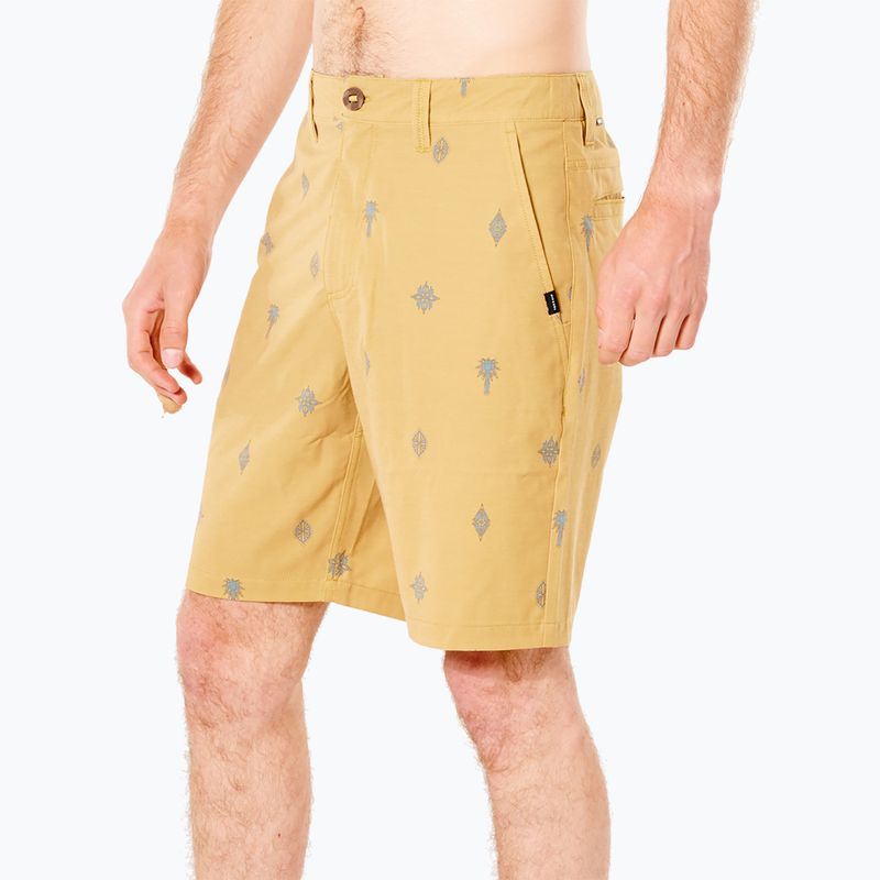 Rip Curl Boardwalk Salzwasser Kultur Männer schwimmen Shorts gelb CWADN9 5